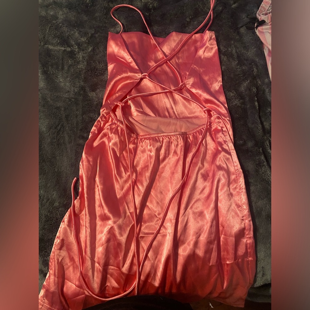 silk dress